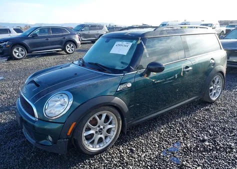 2009 Mini Cooper S Clubman z USA, uszkodzony, nr VIN WMWMM335X9TP72884